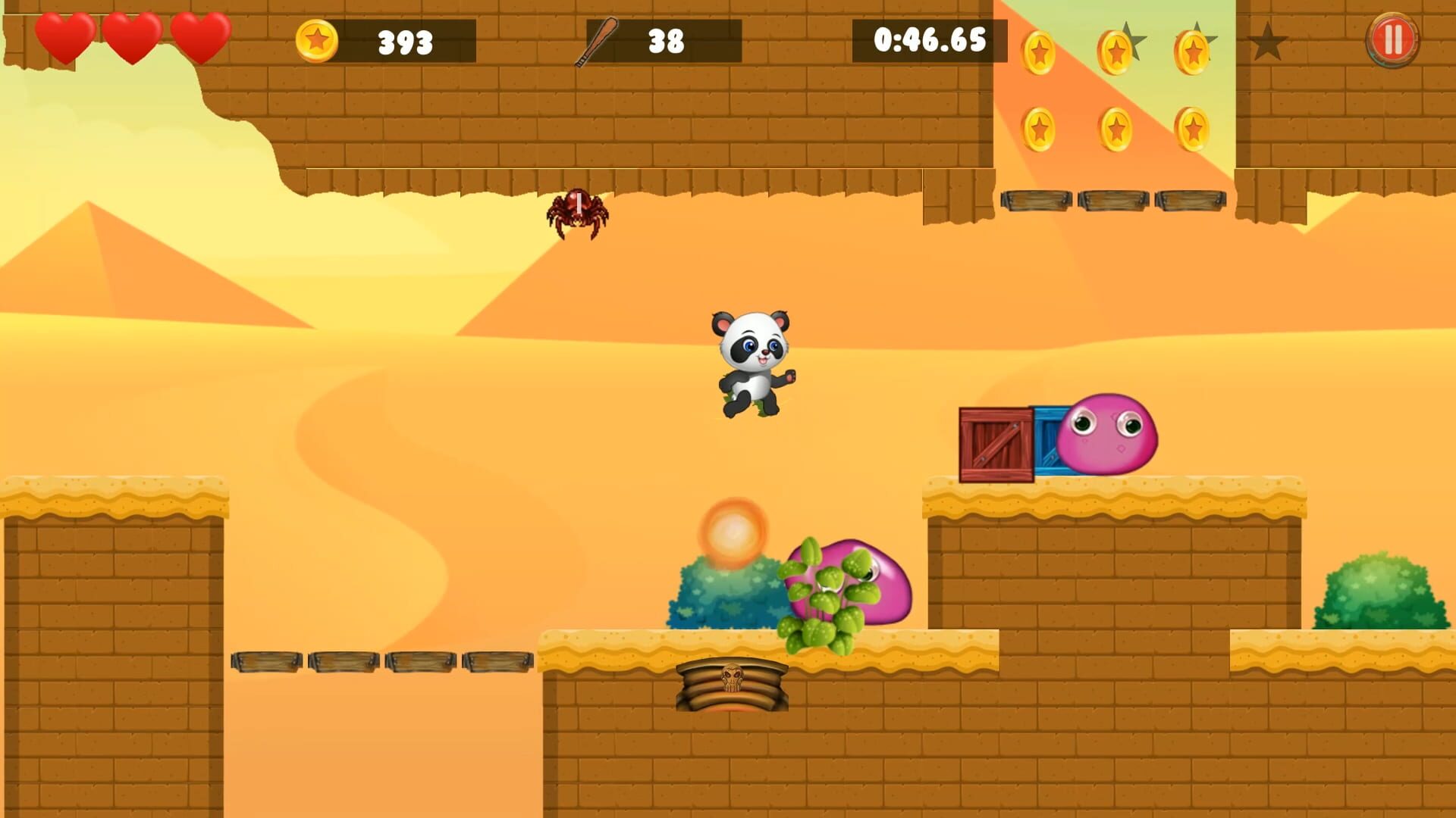 Screenshot for The Incredible Adventures of Super Panda