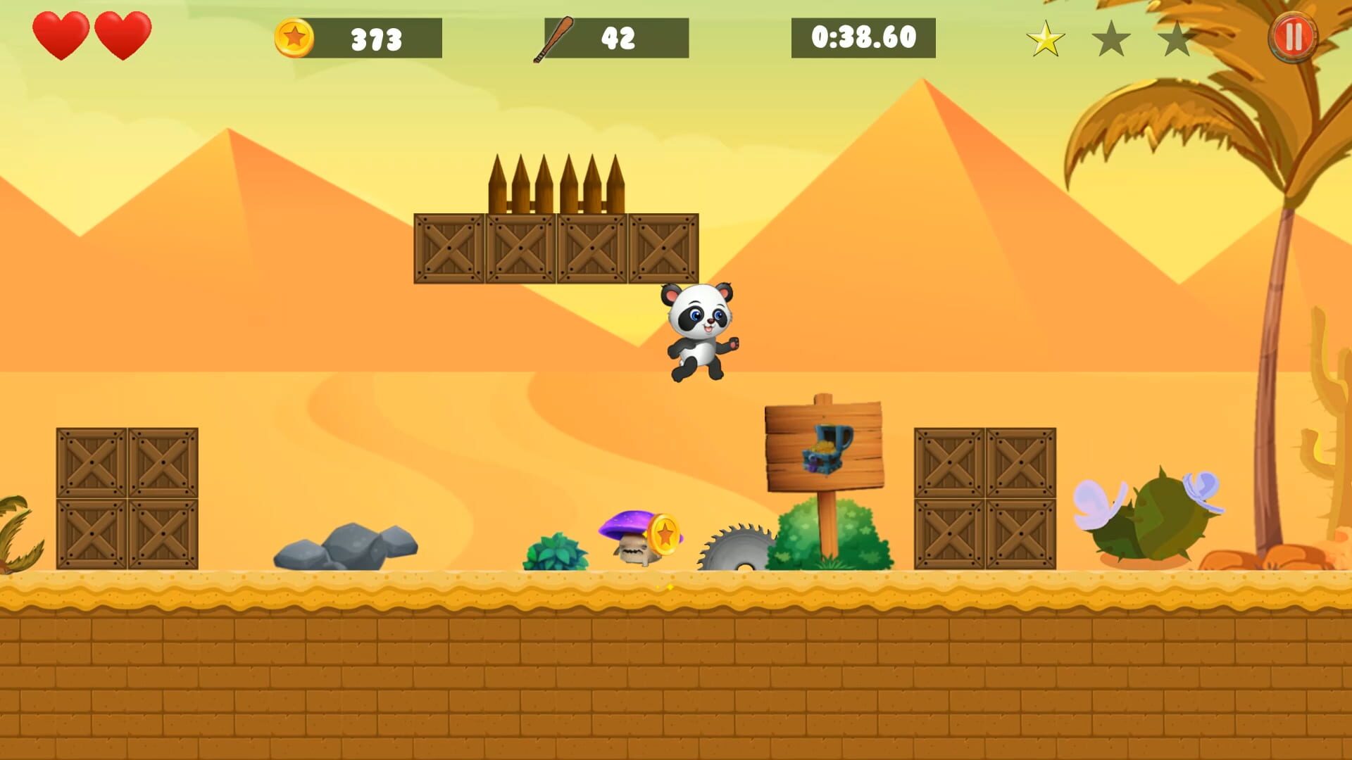 Screenshot for The Incredible Adventures of Super Panda
