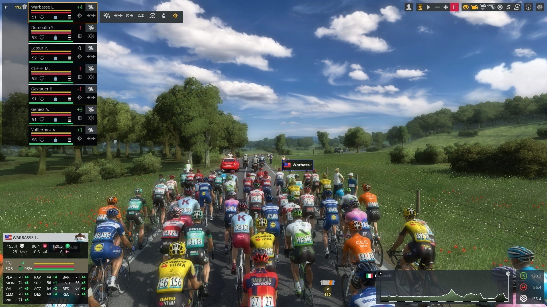 Screenshot for Pro Cycling Manager 2019