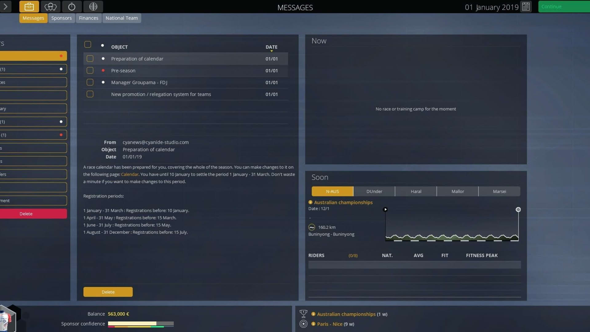 Screenshot for Pro Cycling Manager 2019