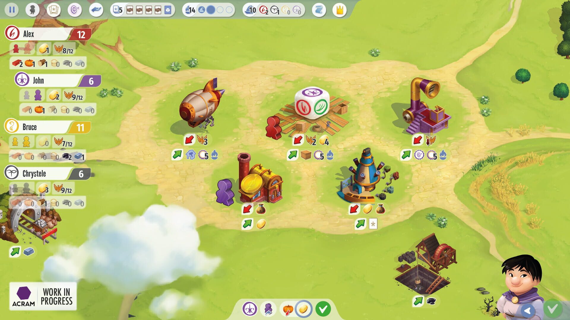 Screenshot for Charterstone: Digital Edition