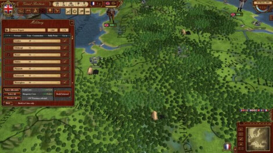 Screenshot for March of the Eagles: British Unit Pack