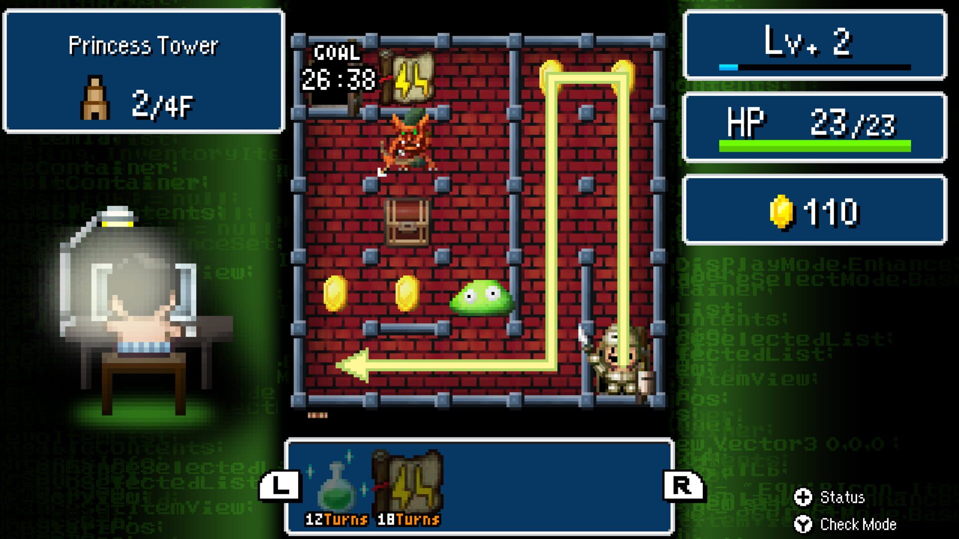 Screenshot for Dandy Dungeon: Legend of Brave Yamada