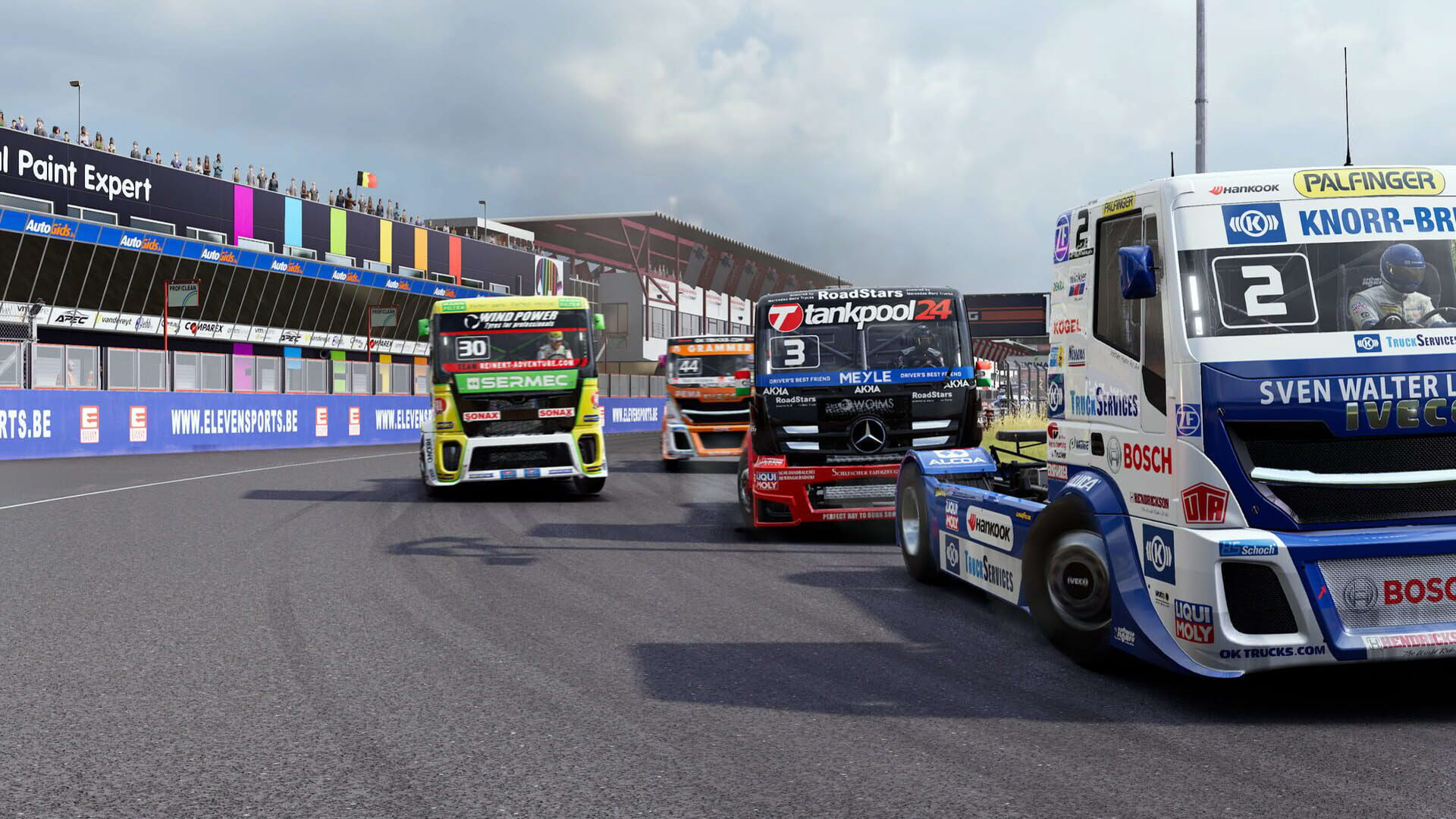 Screenshot for FIA European Truck Racing Championship