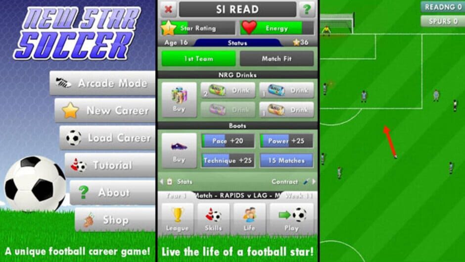 Screenshot for New Star Soccer
