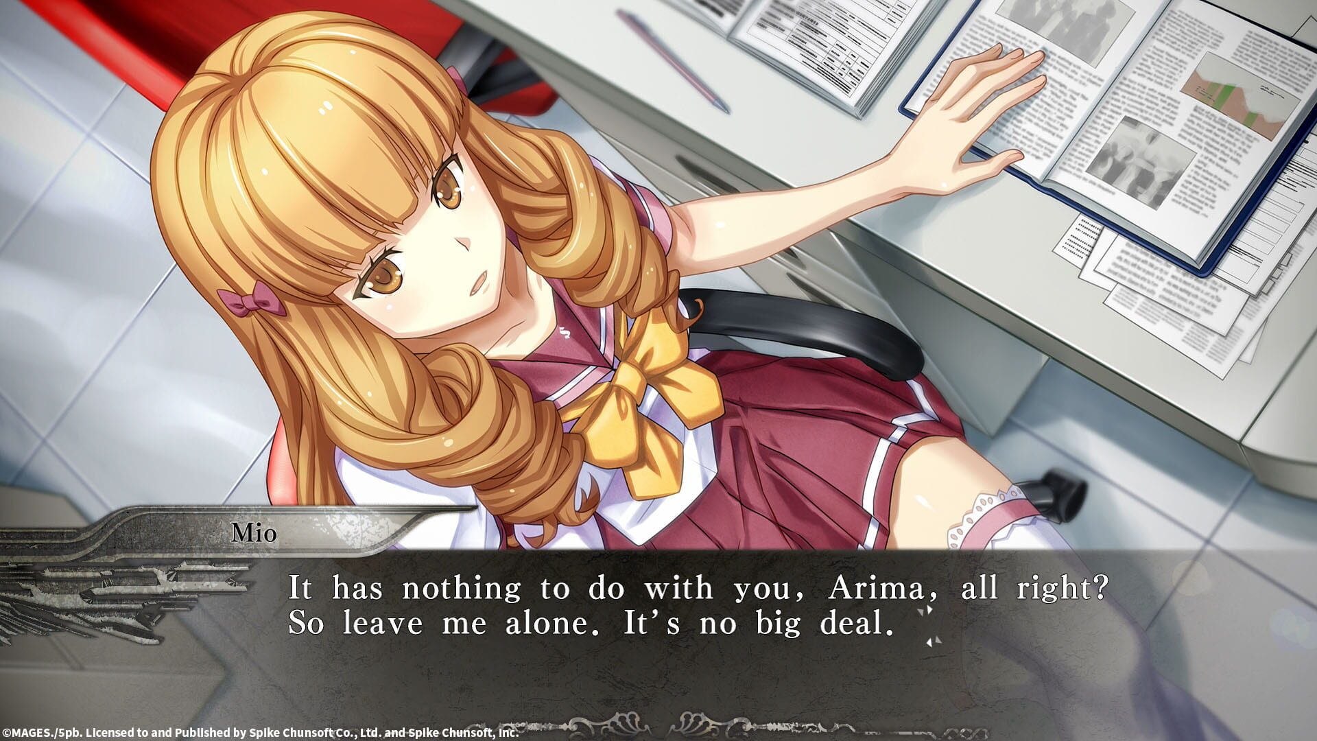 Screenshot for Yu-No: A Girl Who Chants Love at the Bound of this World