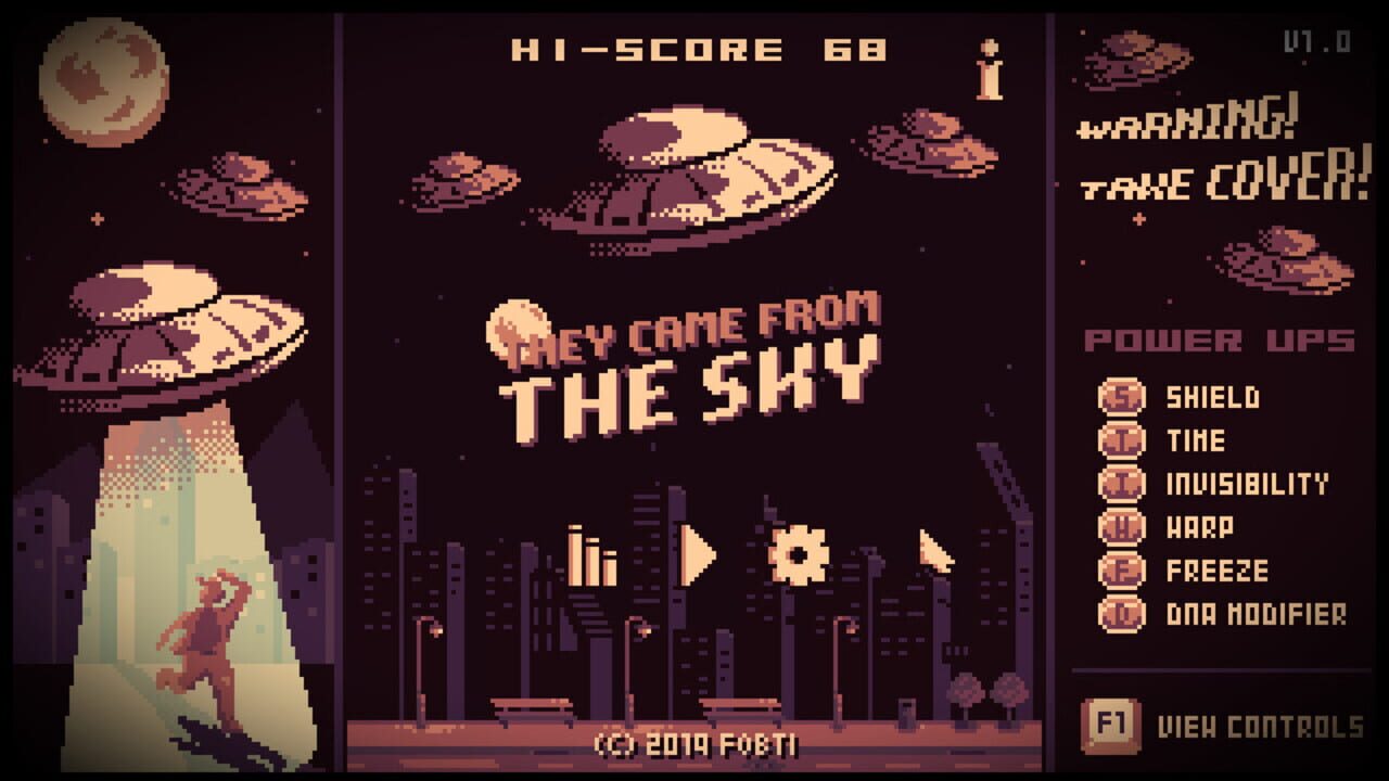 Screenshot for They Came From the Sky