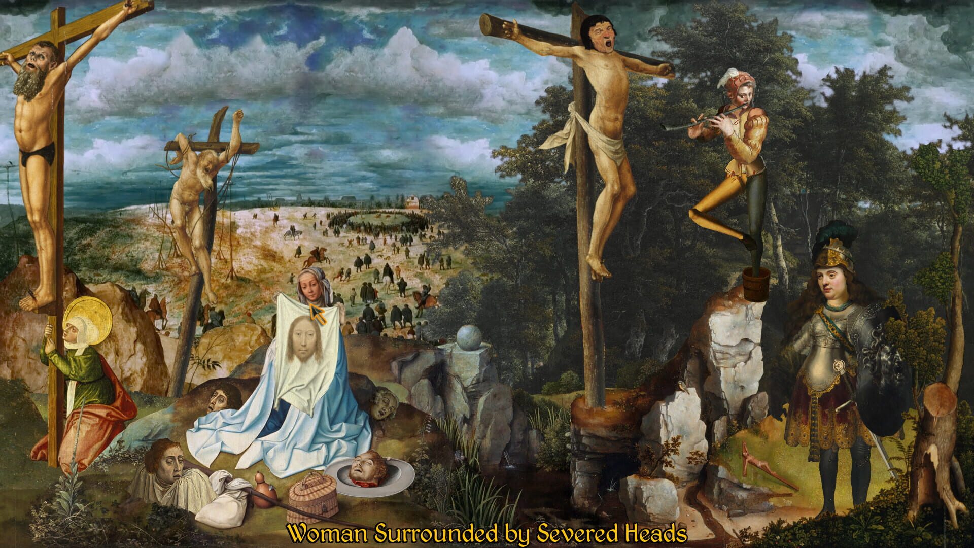 Screenshot for The Procession to Calvary