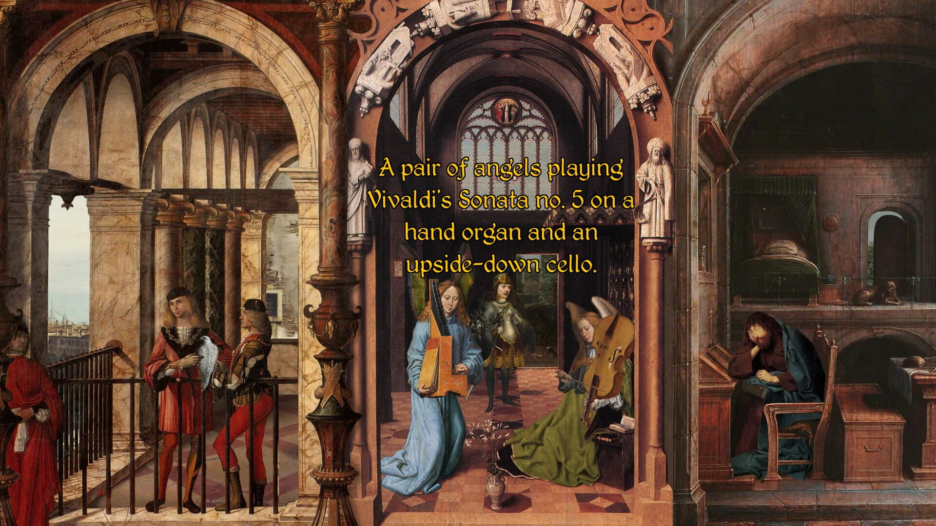 Screenshot for The Procession to Calvary