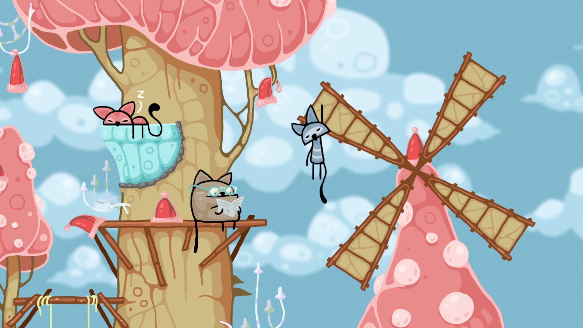 Screenshot for Mushroom Cats