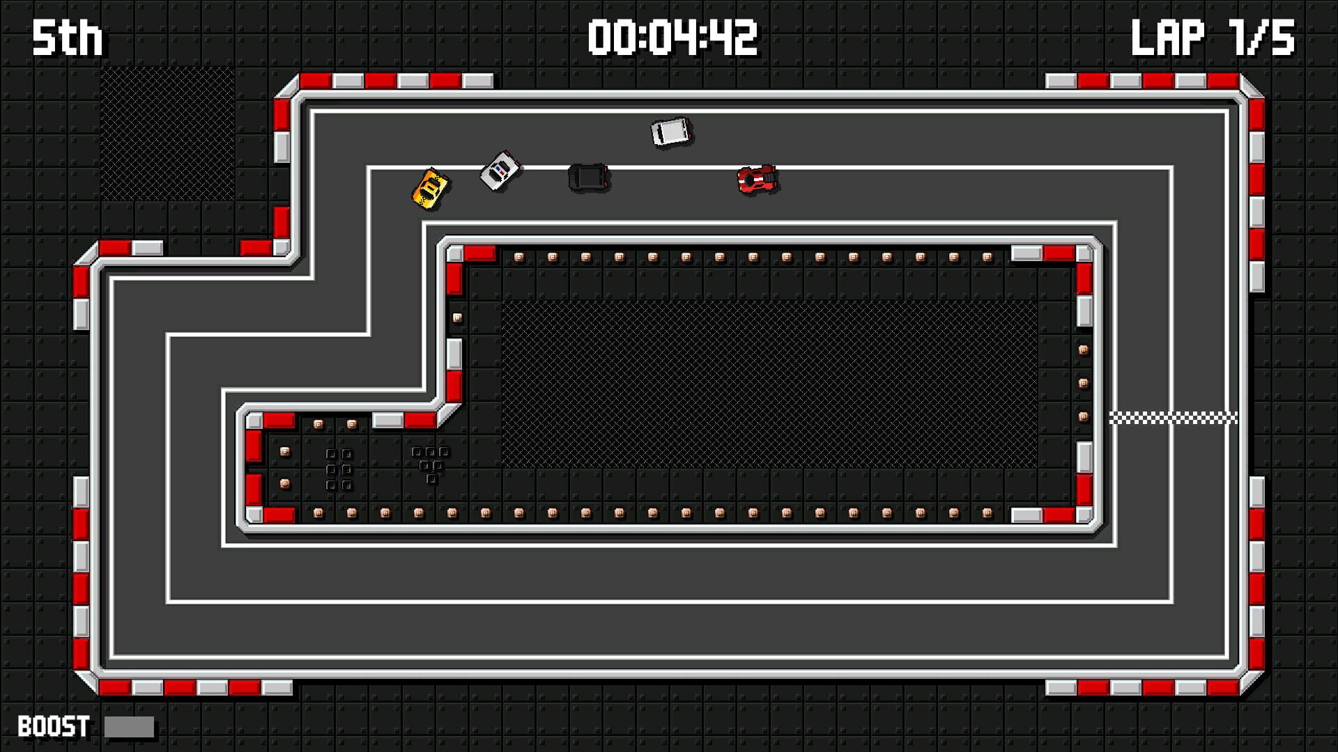 Screenshot for Retro Pixel Racers