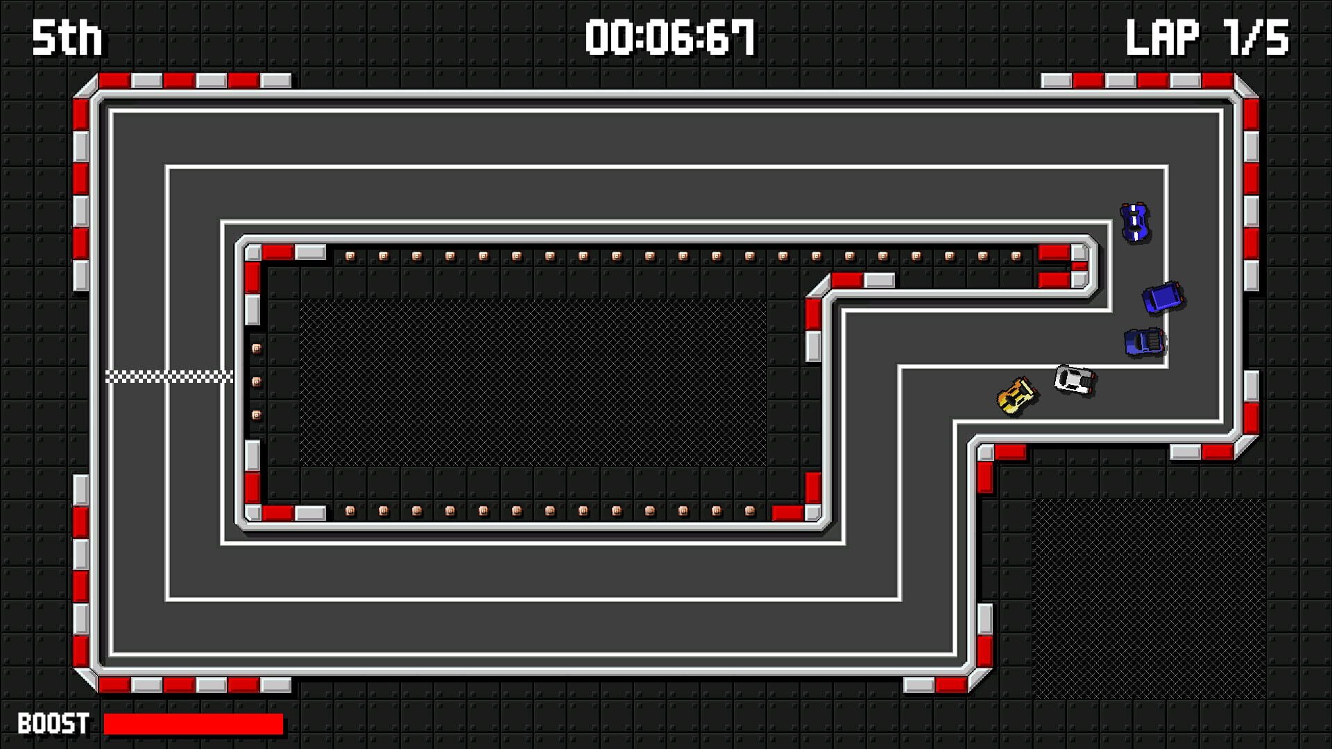 Screenshot for Retro Pixel Racers