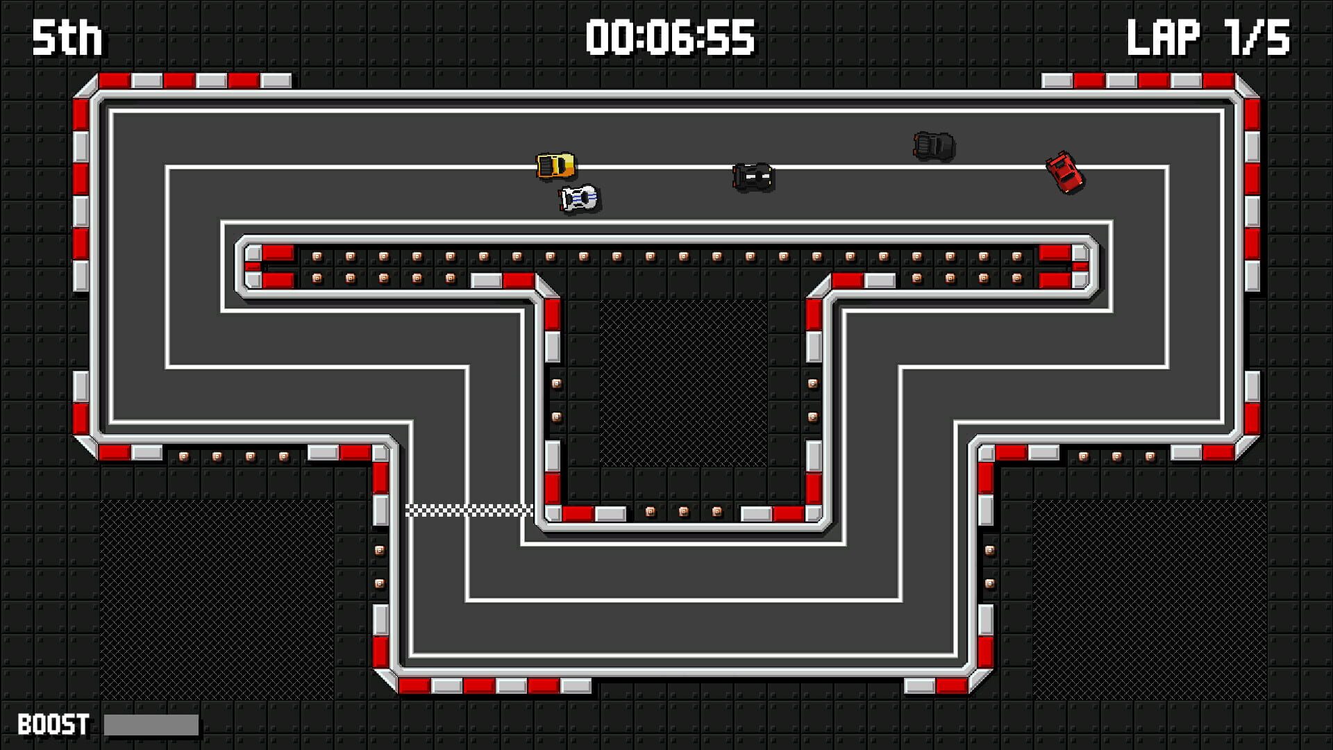 Screenshot for Retro Pixel Racers