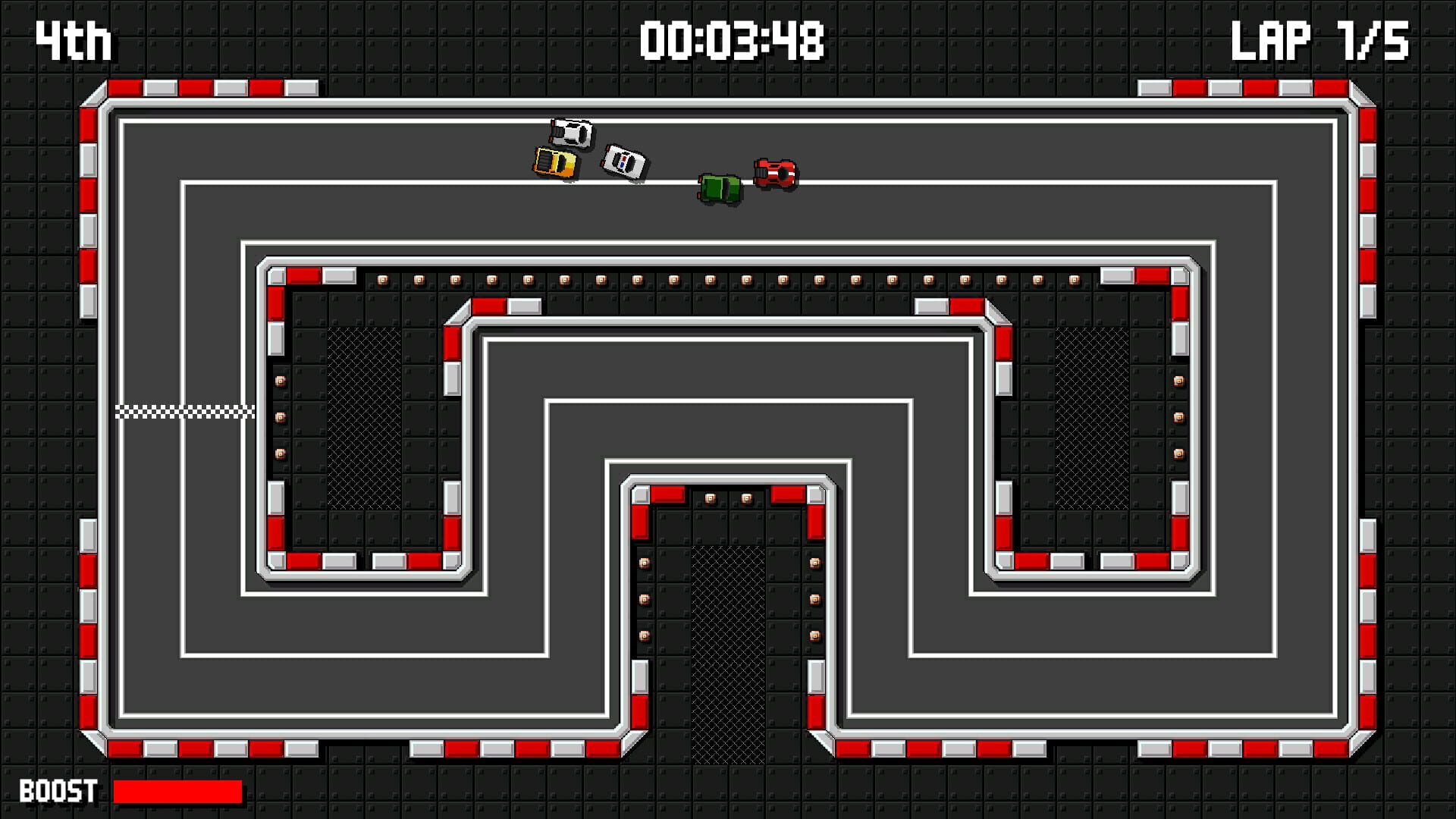 Screenshot for Retro Pixel Racers