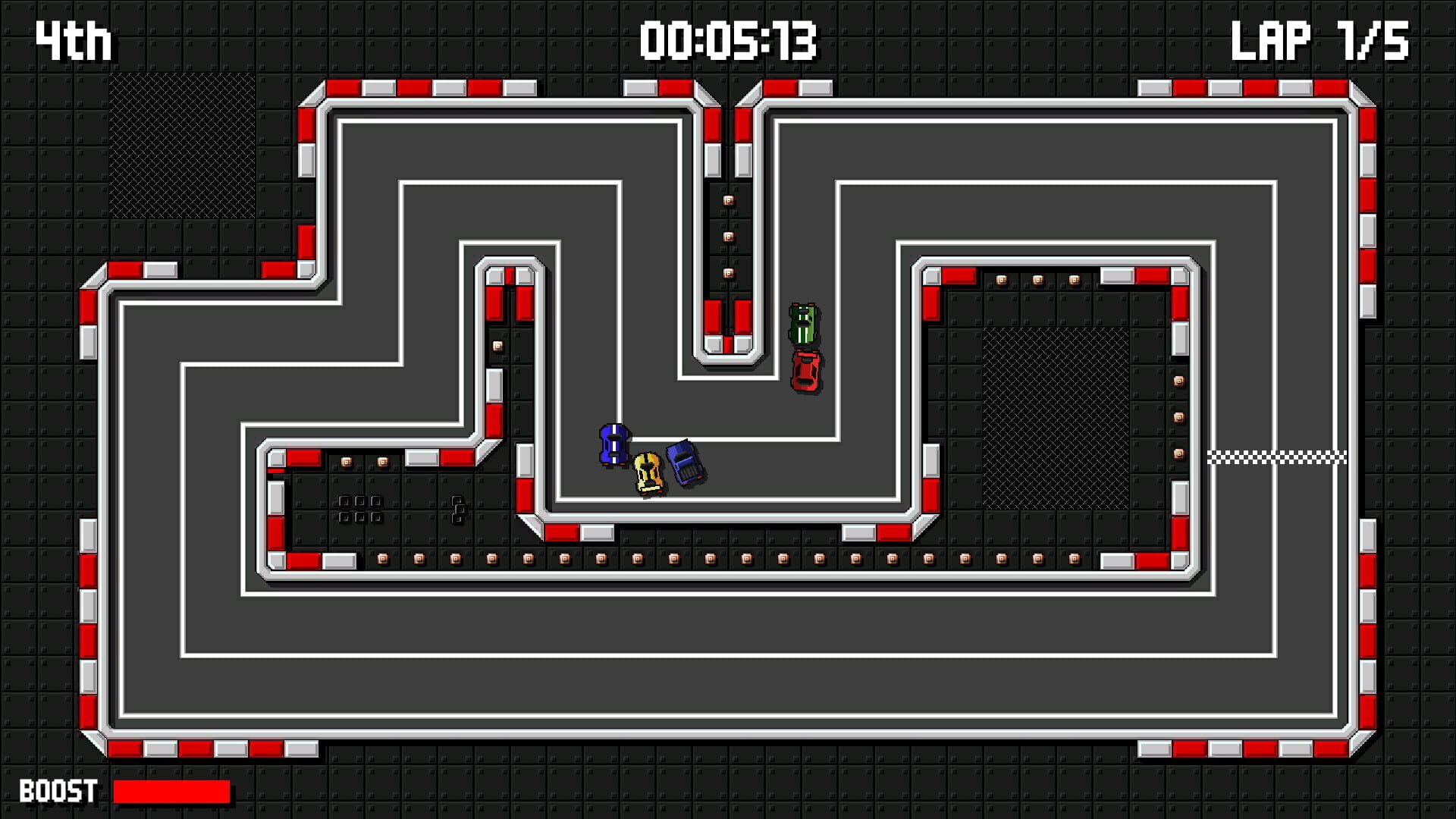 Screenshot for Retro Pixel Racers