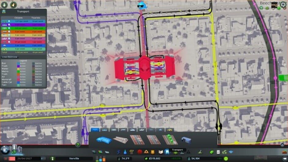 Screenshot for Cities: Skylines - Mass Transit