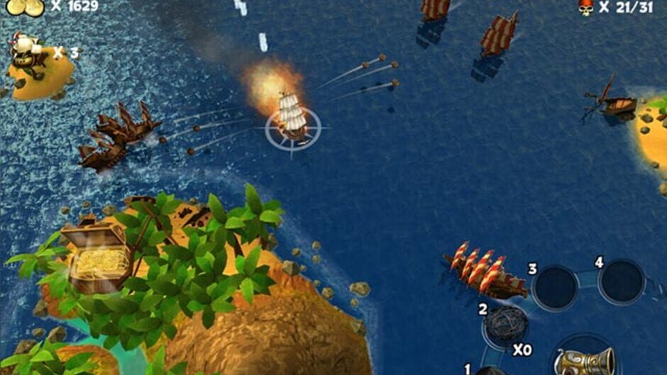 Screenshot for Pirates of Black Cove: Sink 'Em All