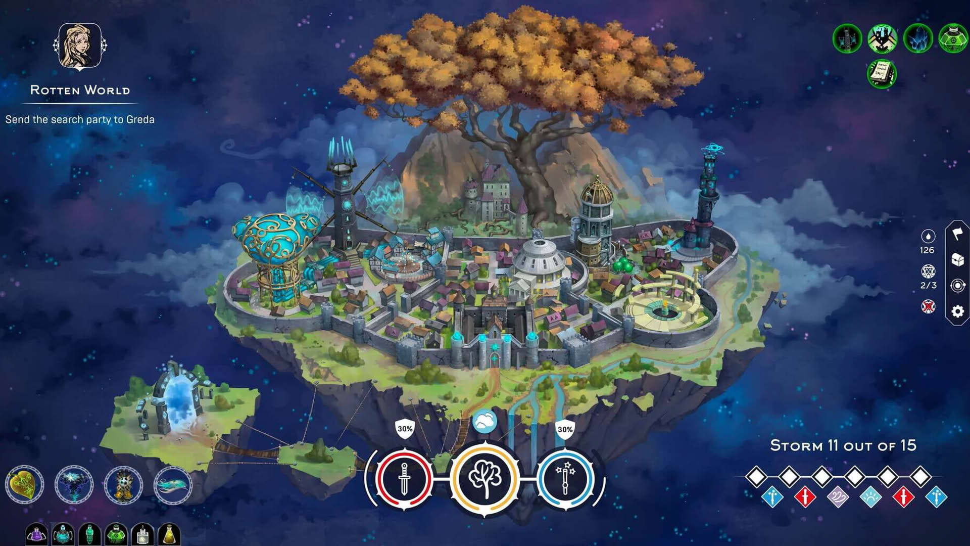 Screenshot for Mittelborg: City of Mages