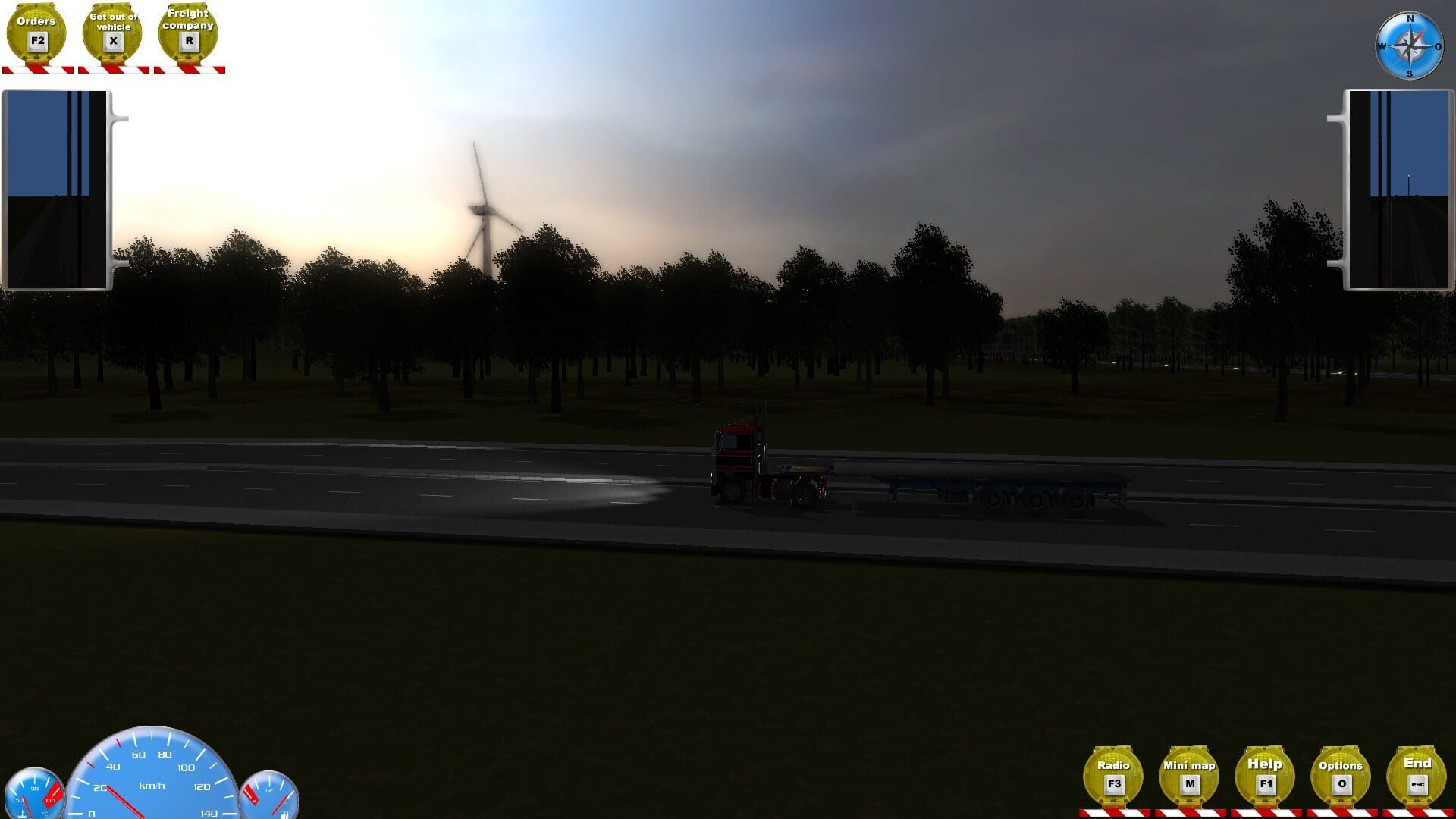 Screenshot for Heavyweight Transport Simulator 3