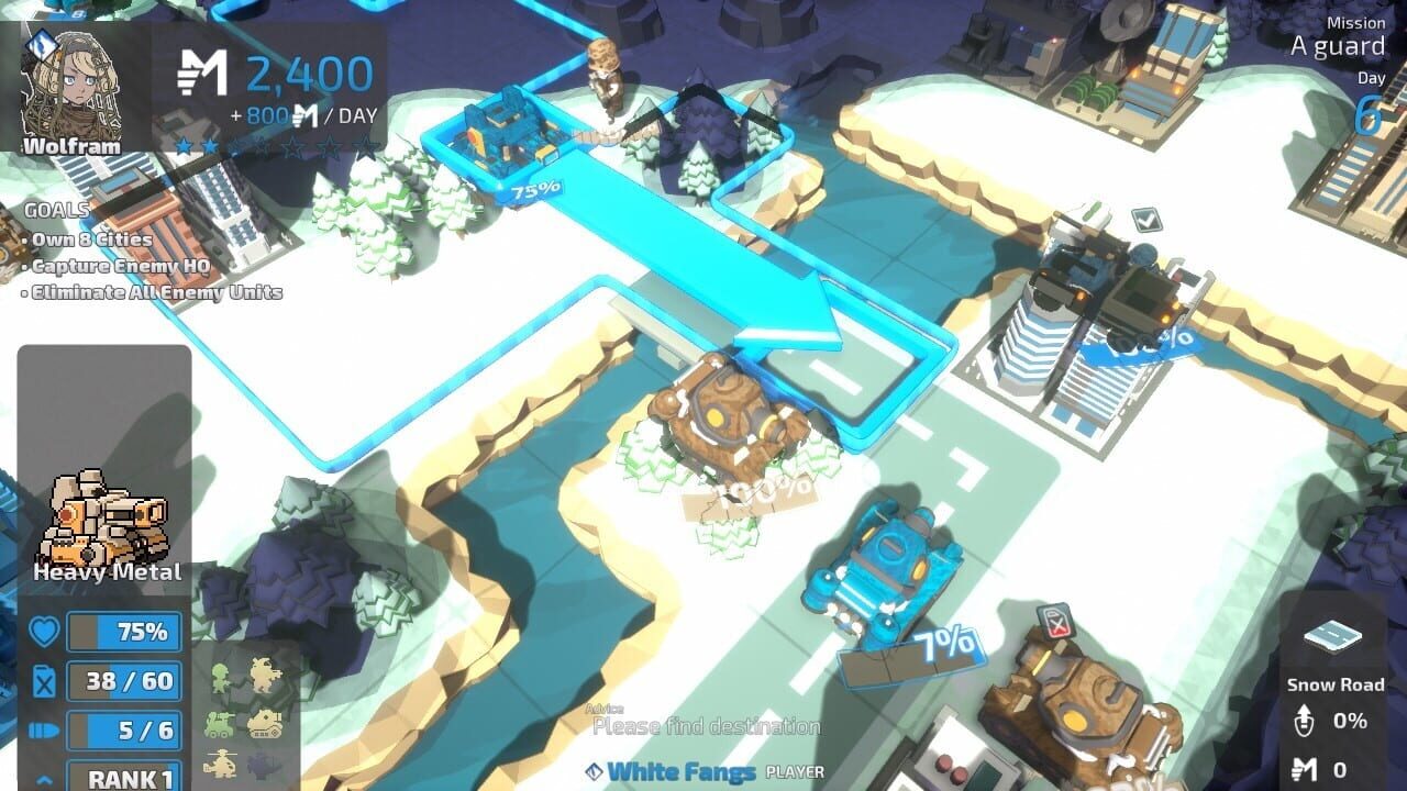 Screenshot for Tiny Metal: Full Metal Rumble
