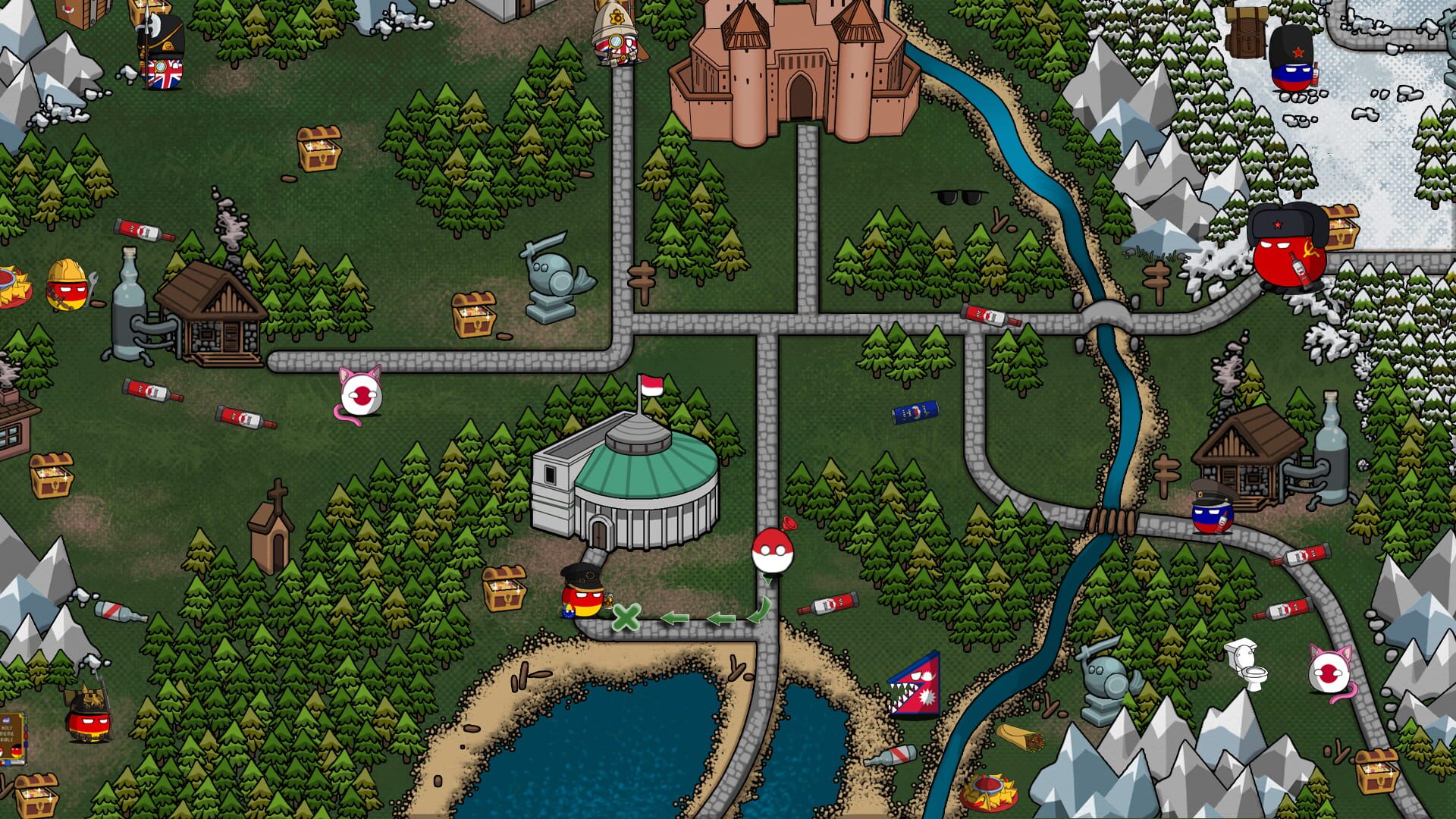 Screenshot for CountryBalls Heroes