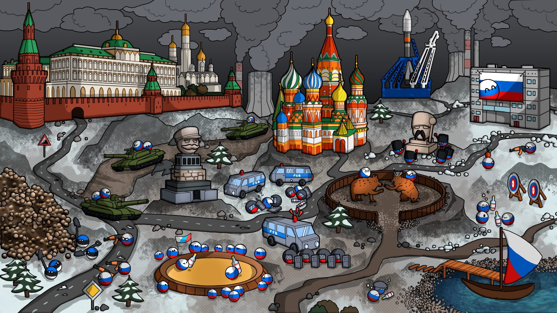 Screenshot for CountryBalls Heroes