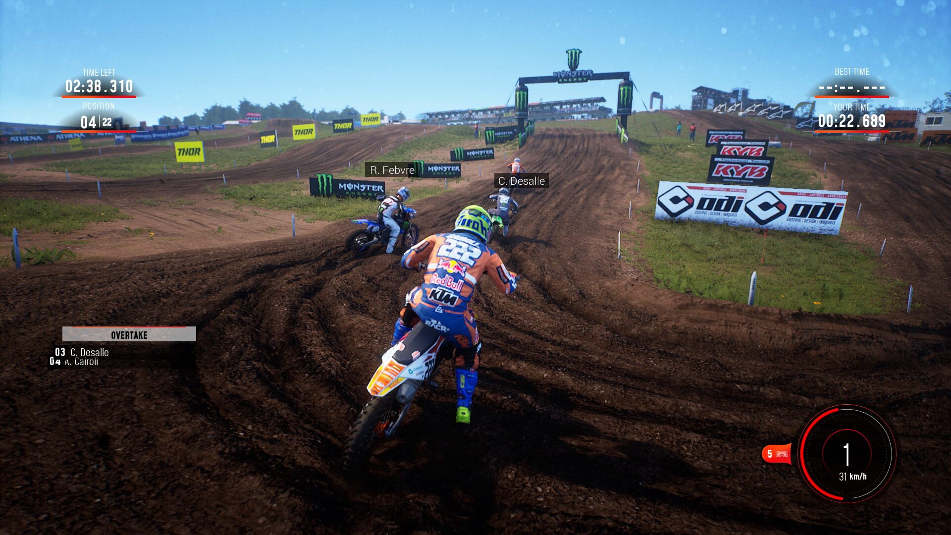 Screenshot for MXGP 2019: The Official Motocross Videogame