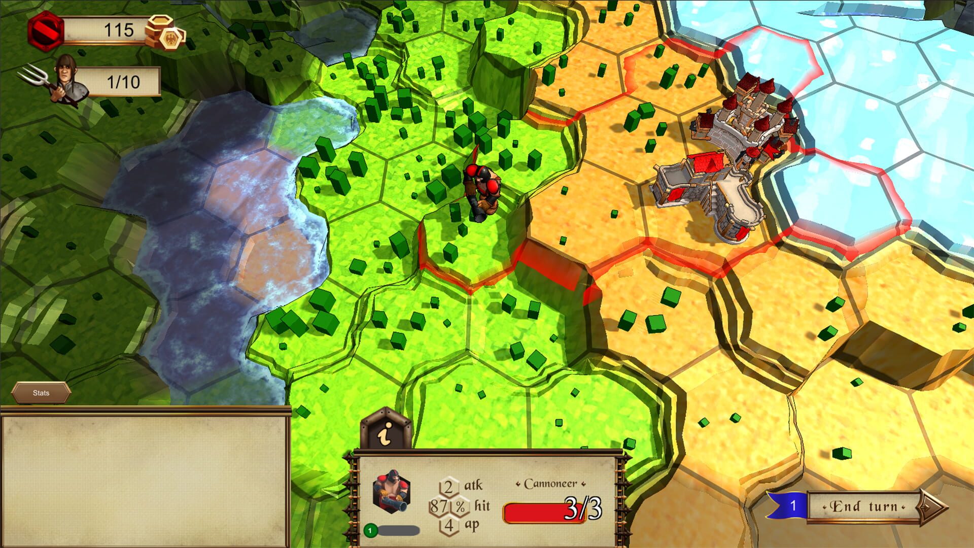 Screenshot for Hex Kingdoms