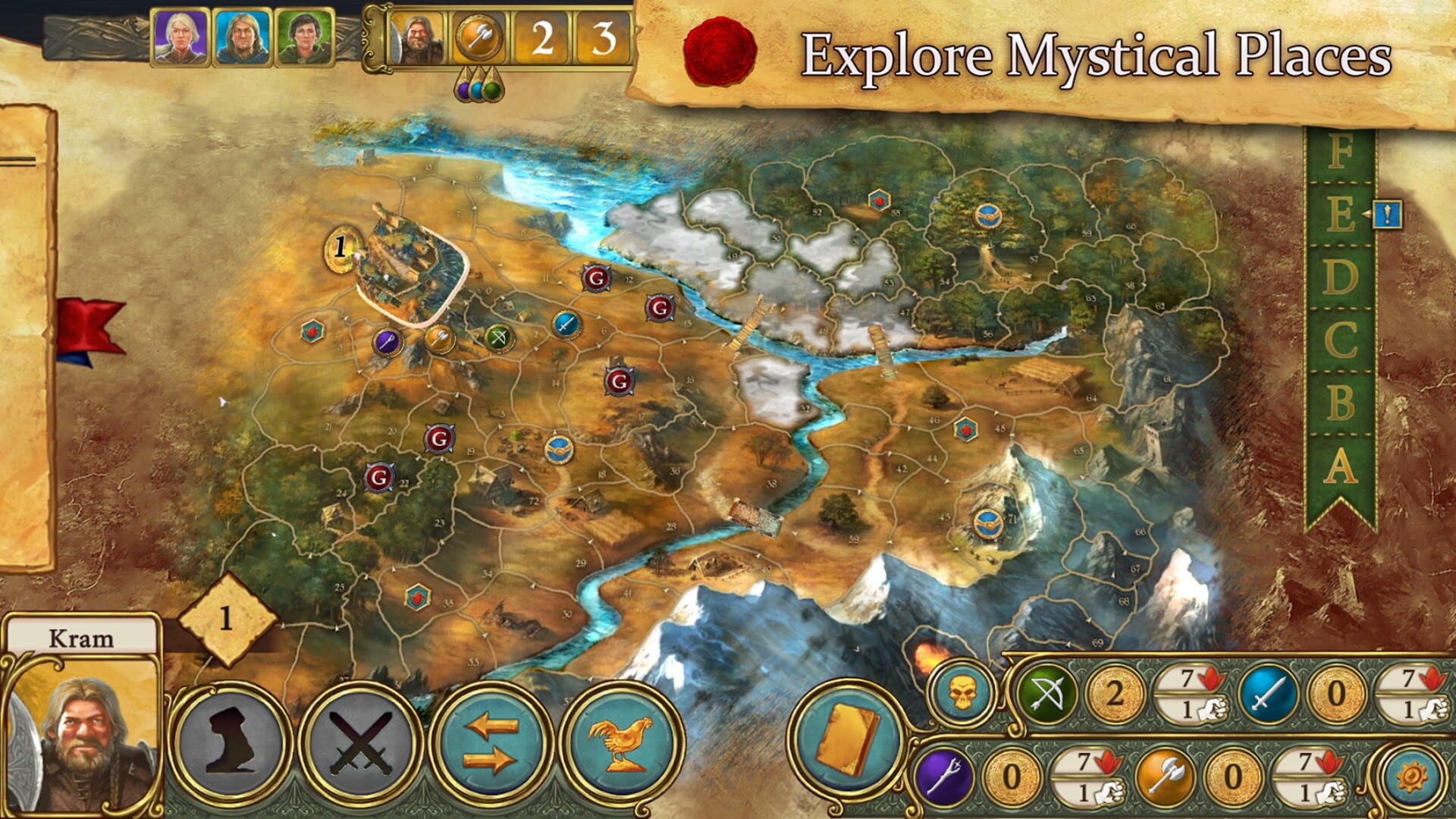 Screenshot for Legends of Andor: The King's Secret