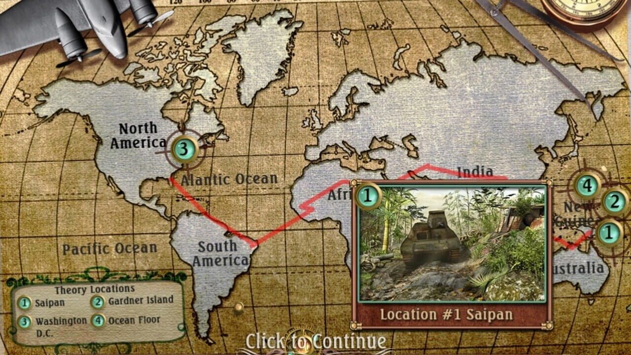 Screenshot for Unsolved Mystery Club: Amelia Earhart