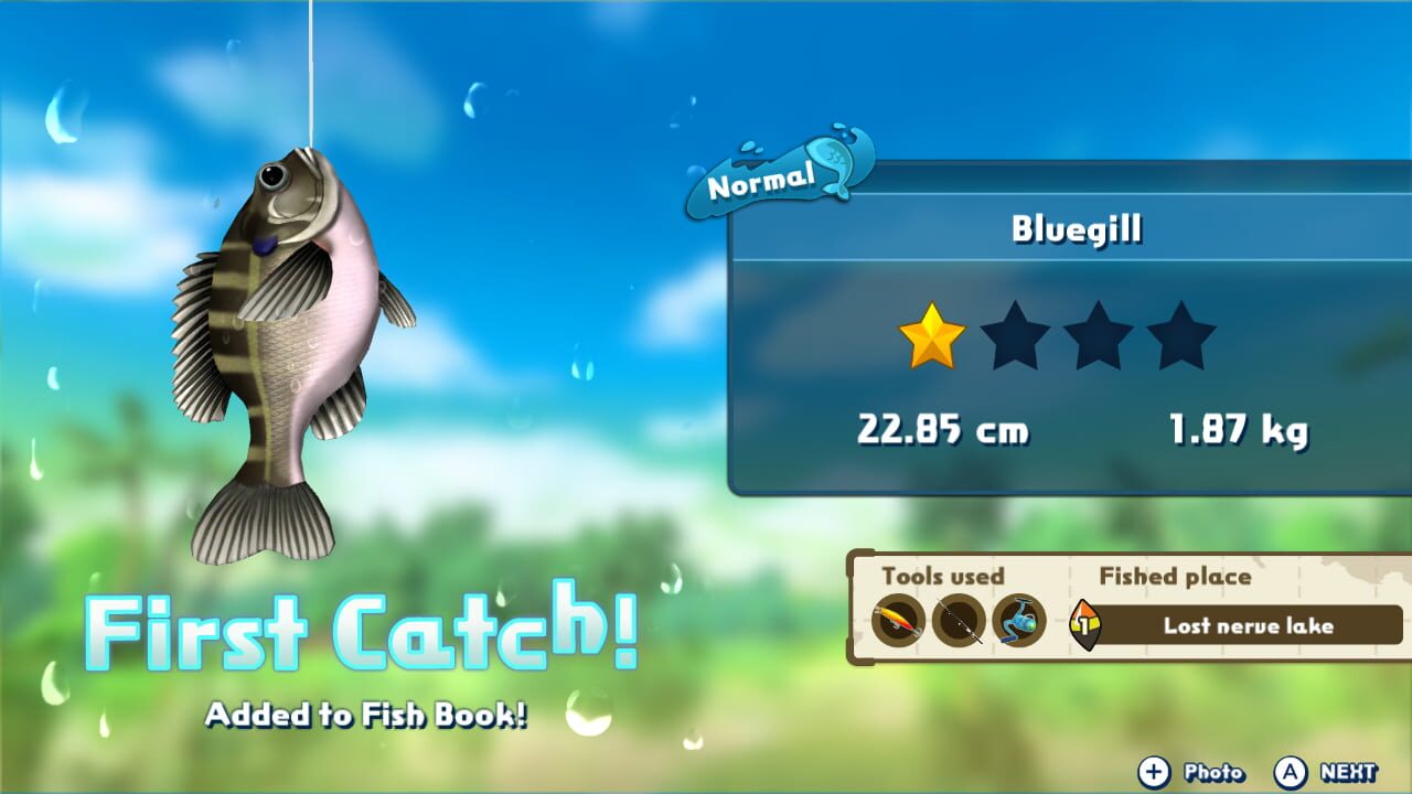 Screenshot for Fishing Star: World Tour