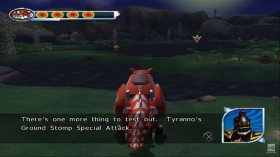 Screenshot for Power Rangers: Dino Thunder
