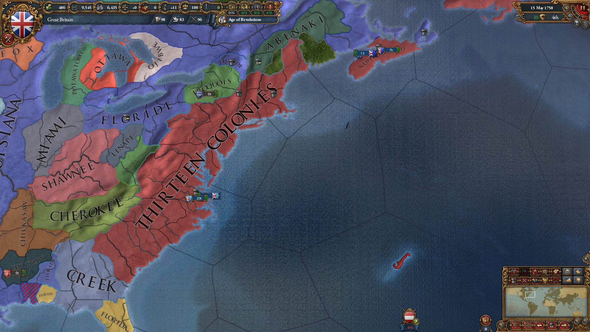 Screenshot for Europa Universalis IV