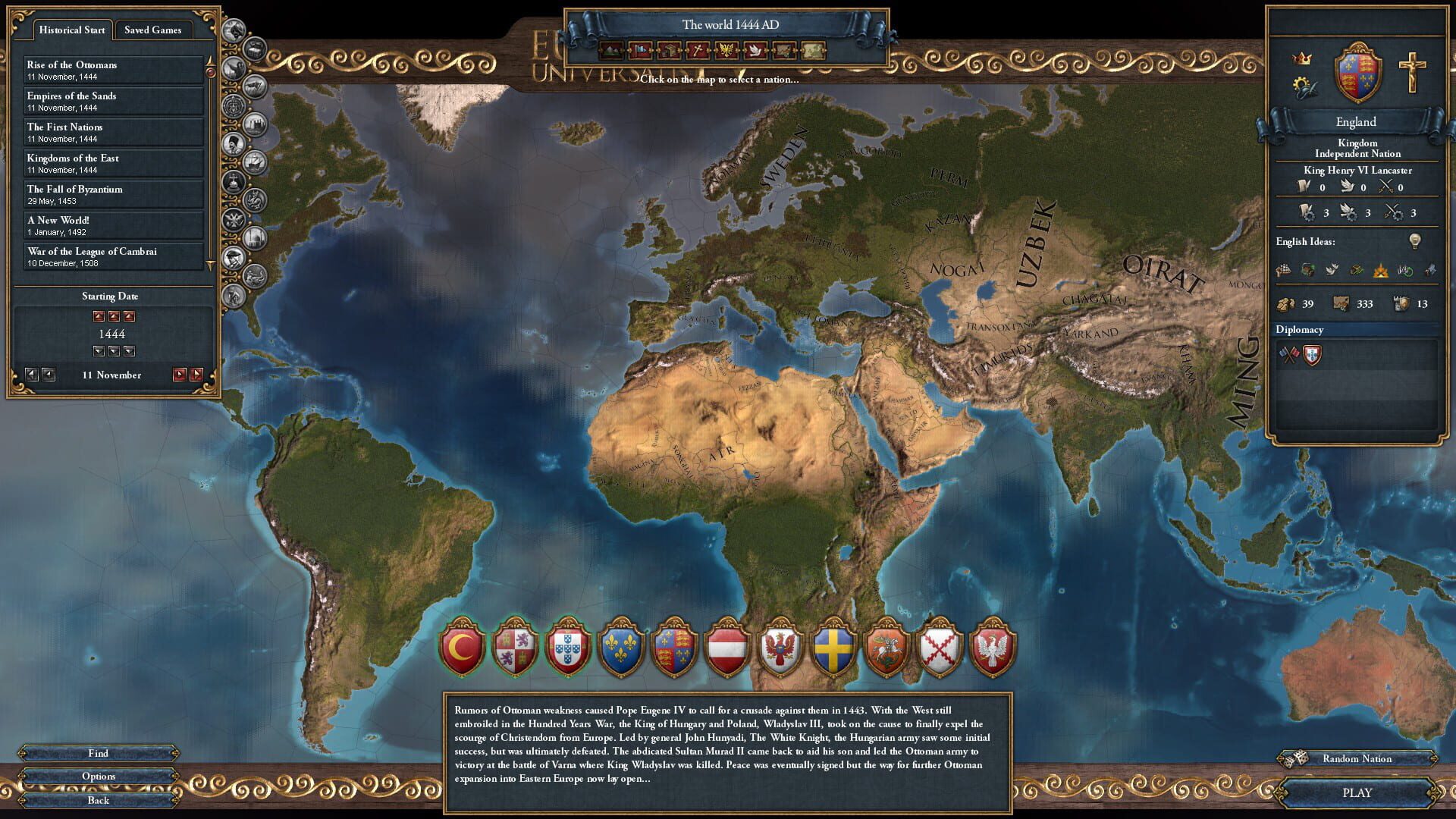Screenshot for Europa Universalis IV
