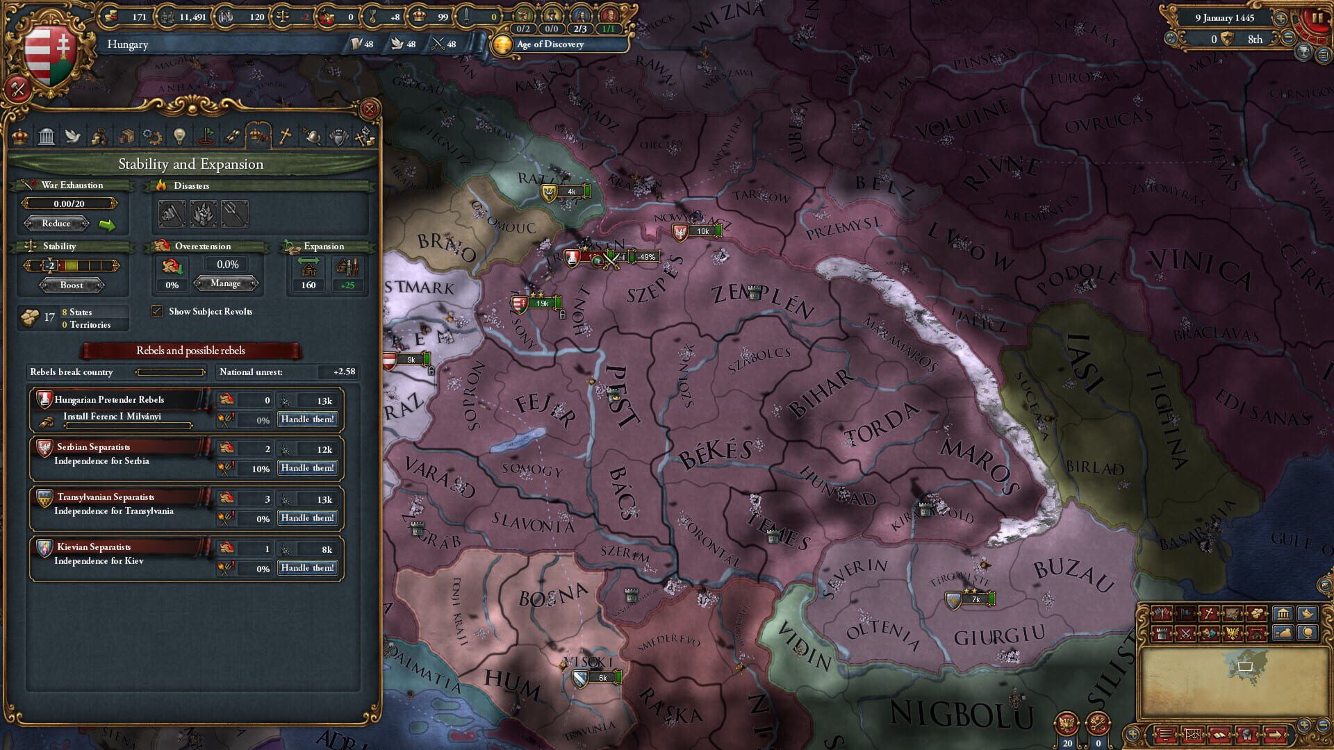 Screenshot for Europa Universalis IV