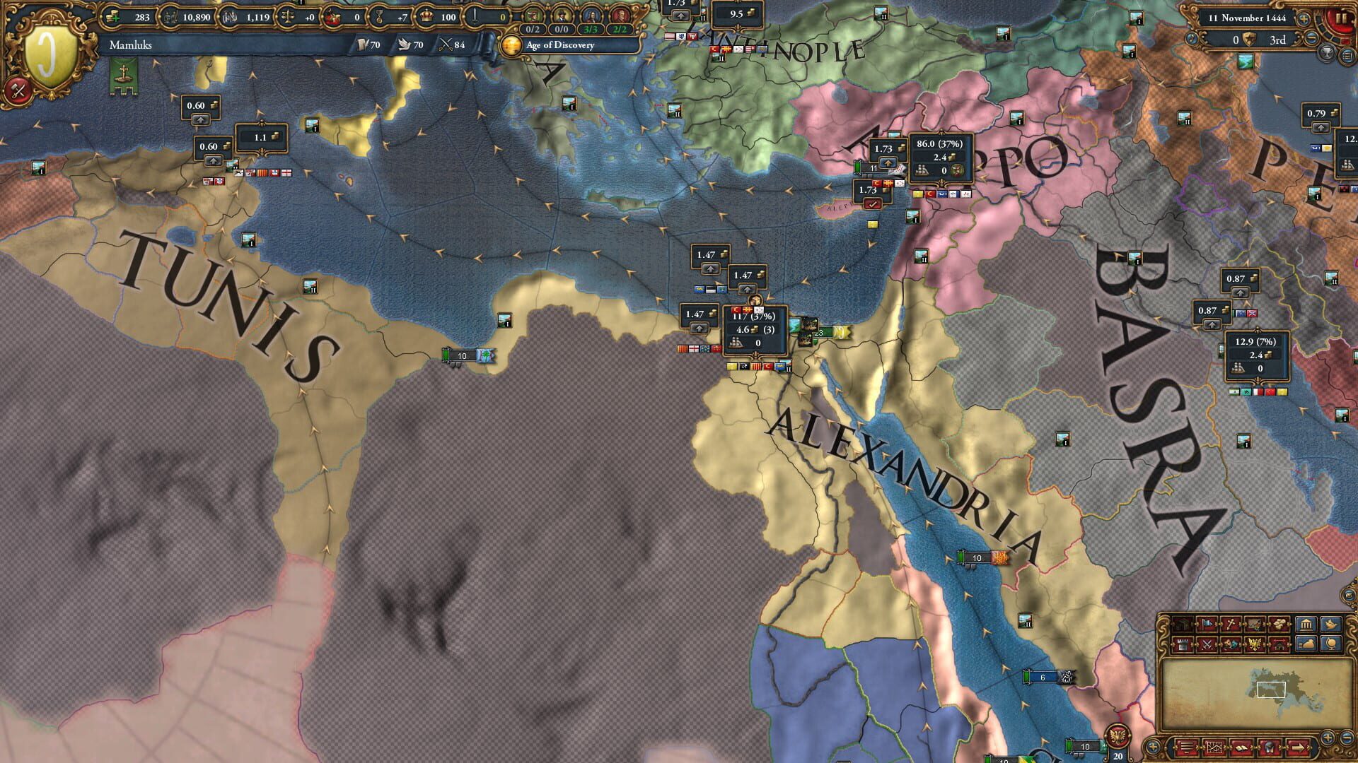Screenshot for Europa Universalis IV