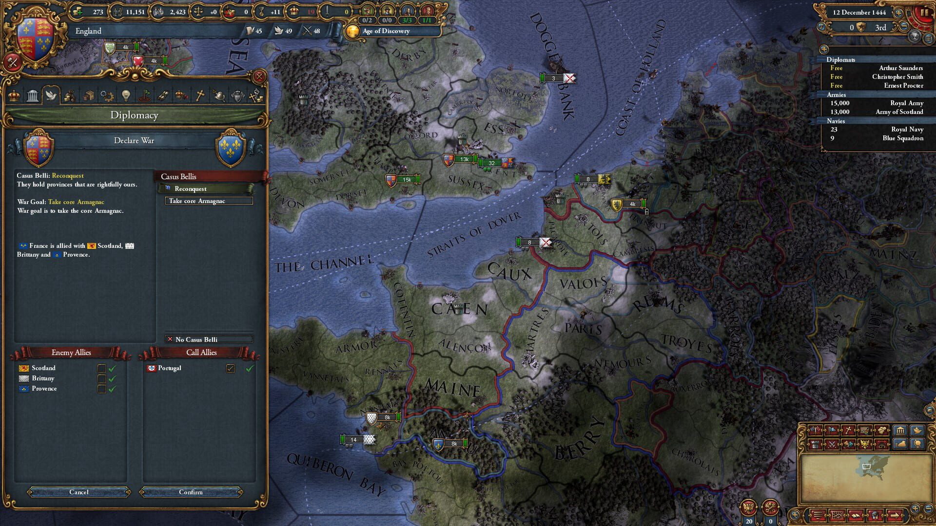 Screenshot for Europa Universalis IV