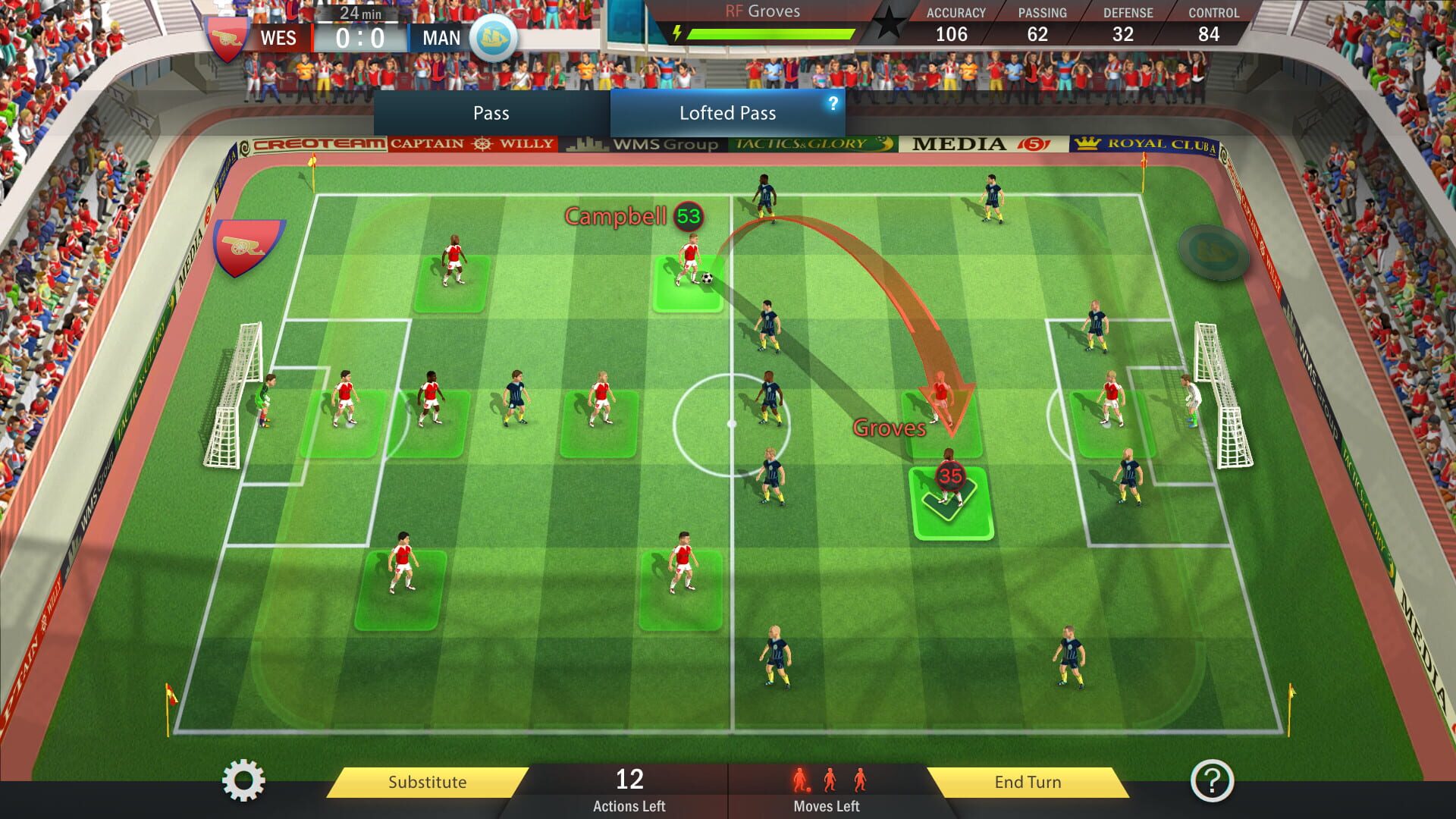 Screenshot for Football, Tactics & Glory