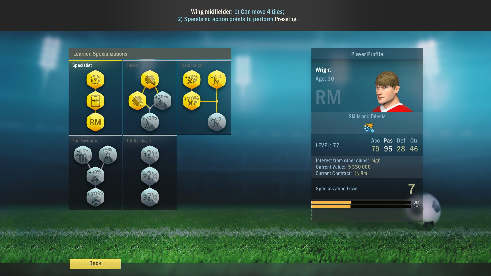 Screenshot for Football, Tactics & Glory