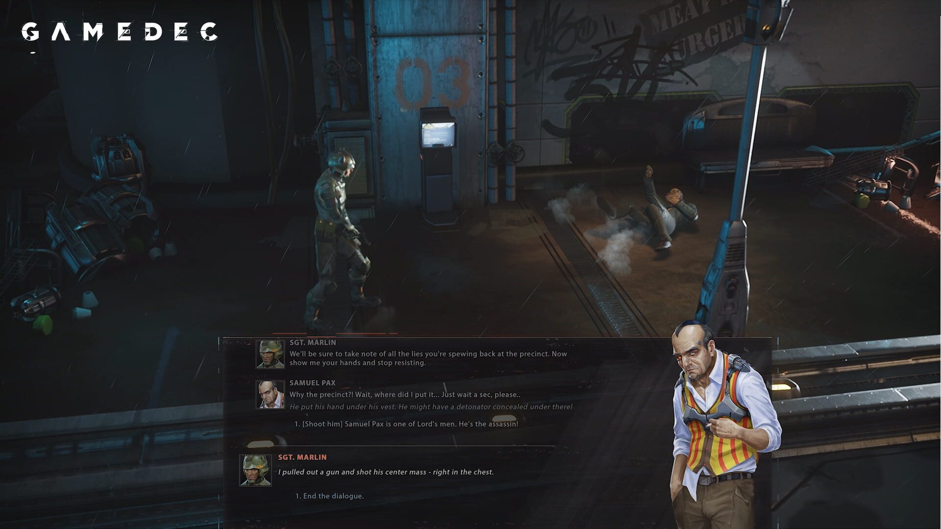 Screenshot for Gamedec