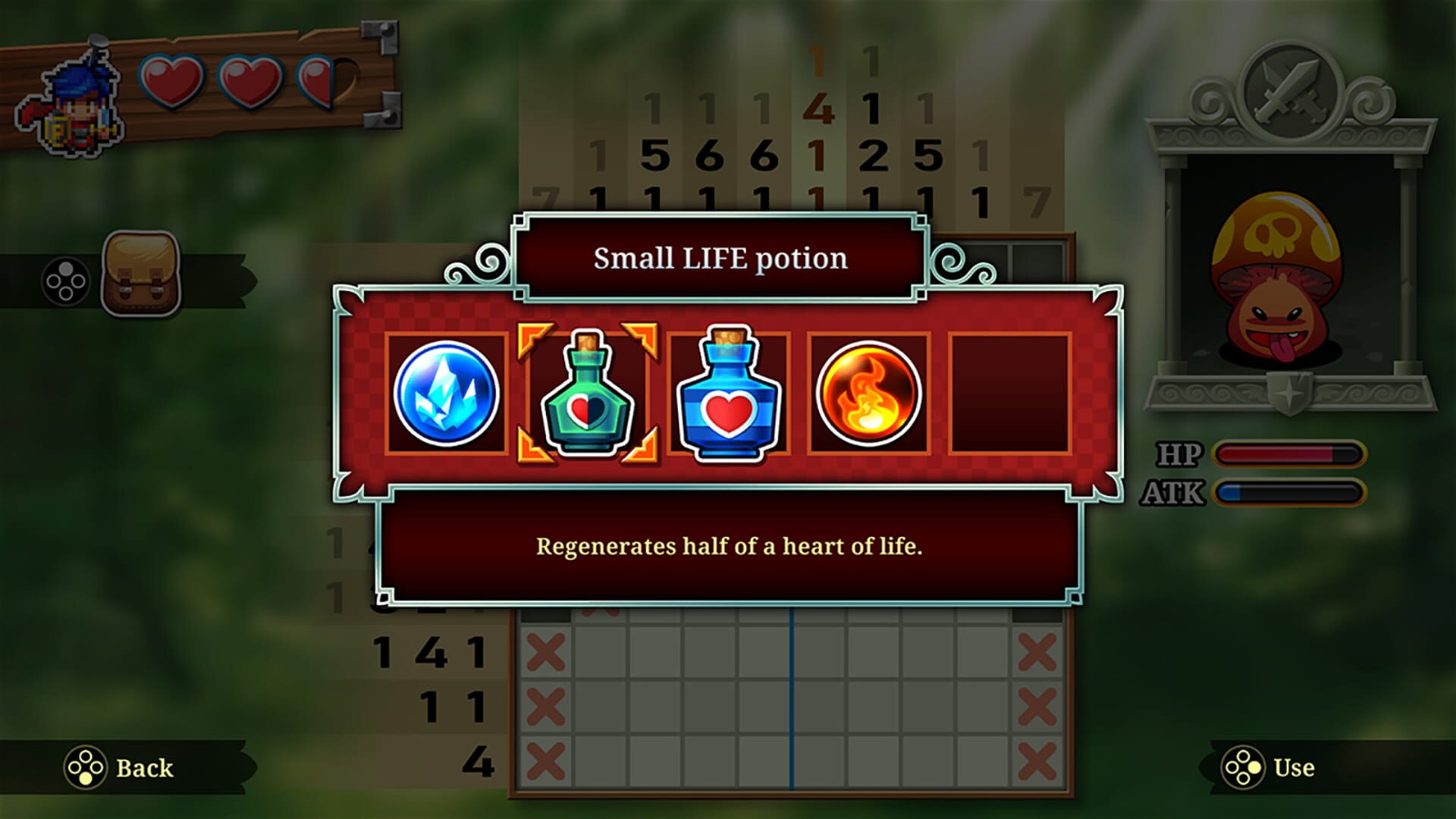 Screenshot for PictoQuest: The Cursed Grids