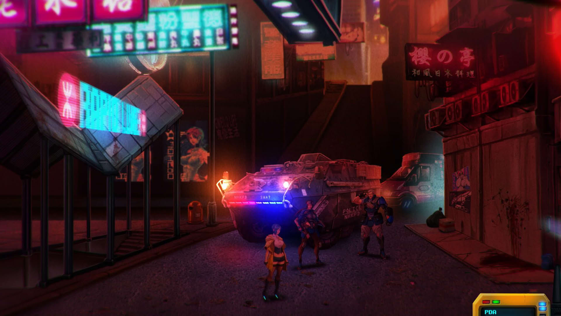 Screenshot for Sense: A Cyberpunk Ghost Story