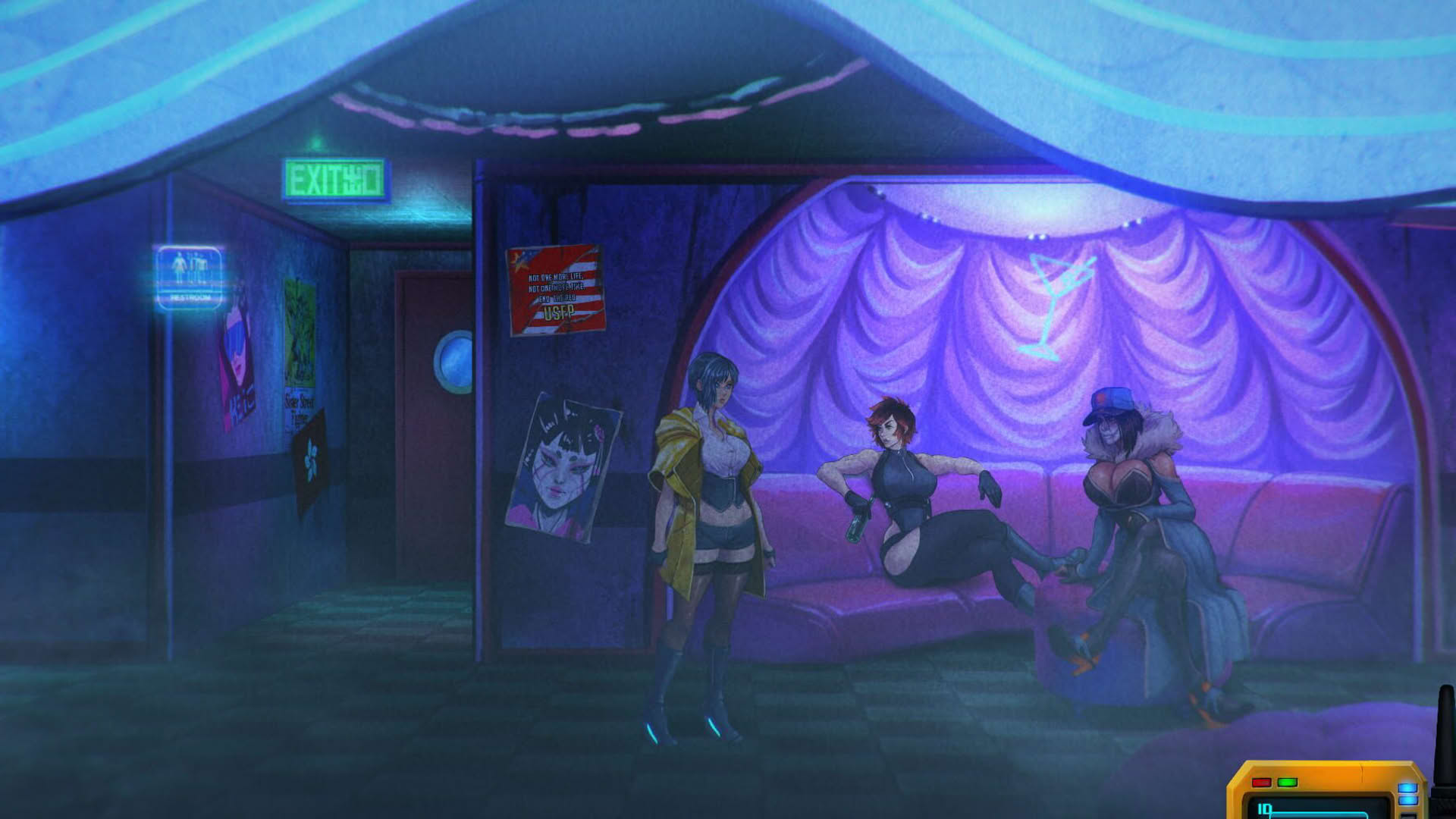 Screenshot for Sense: A Cyberpunk Ghost Story