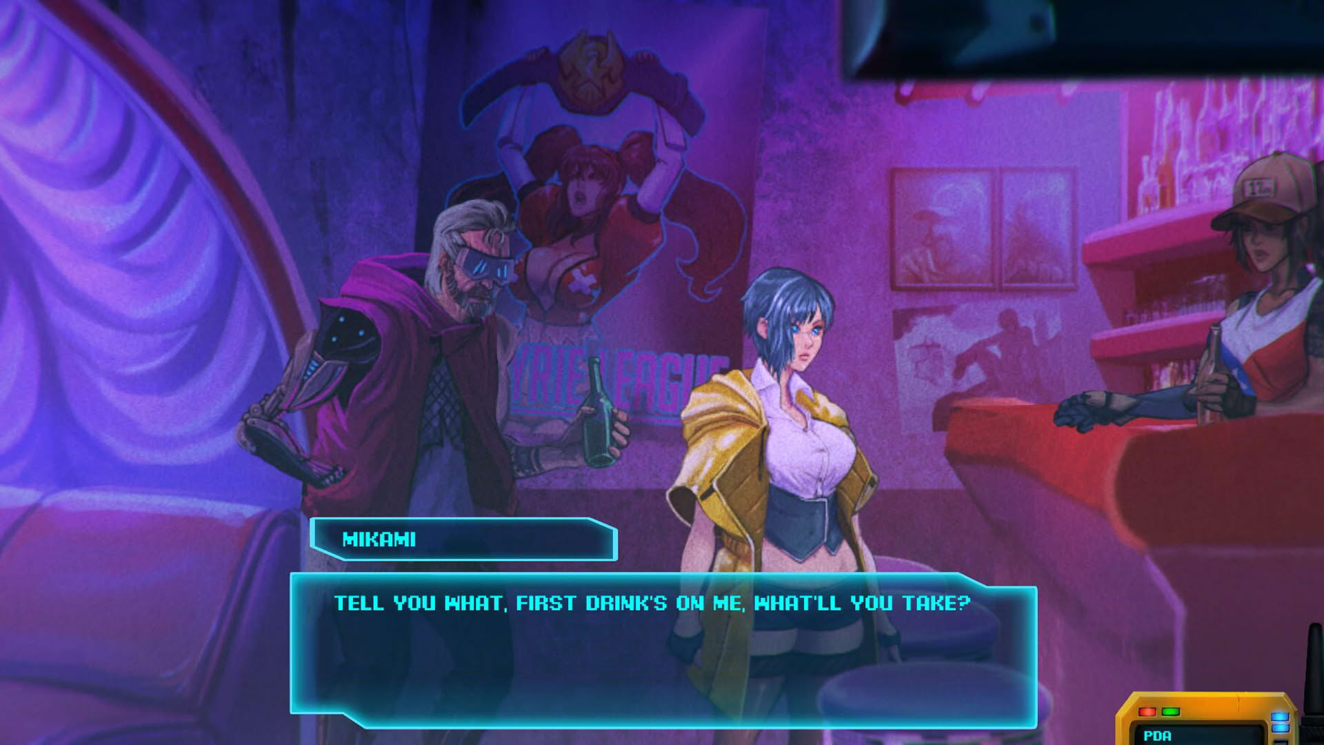 Screenshot for Sense: A Cyberpunk Ghost Story