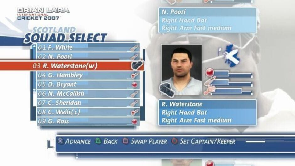 Screenshot for Brian Lara International Cricket 2007