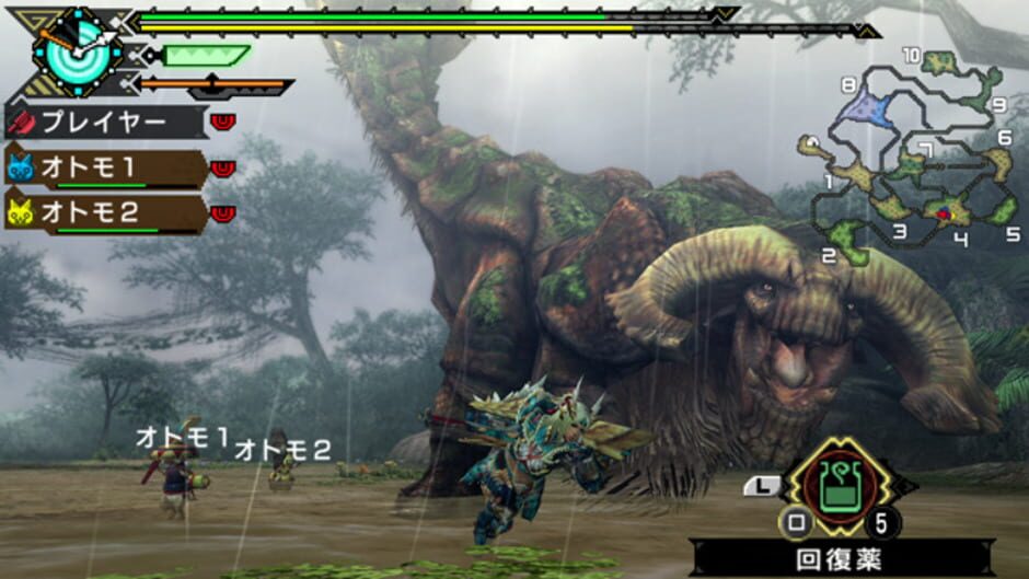 Screenshot for Monster Hunter Tri