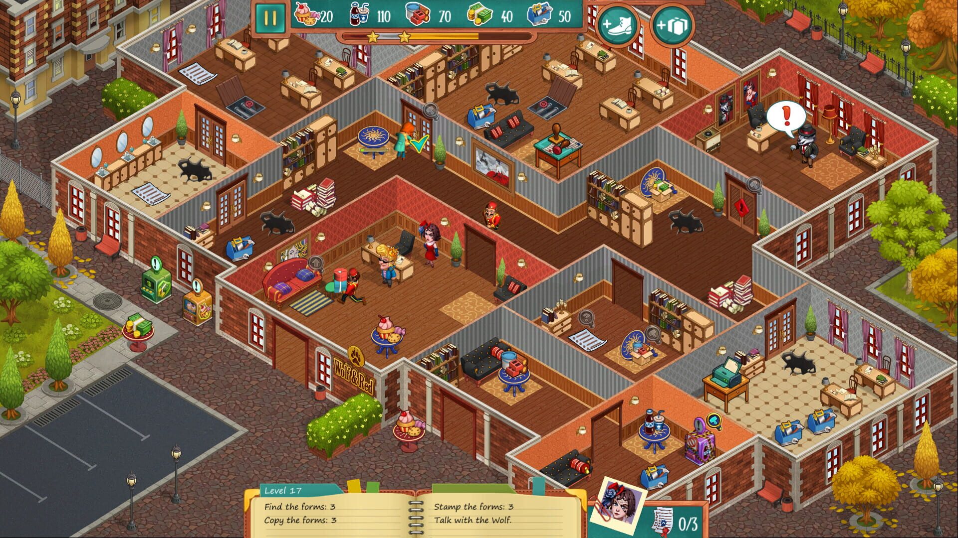 Screenshot for Rose Riddle: Fairy Tale Detective
