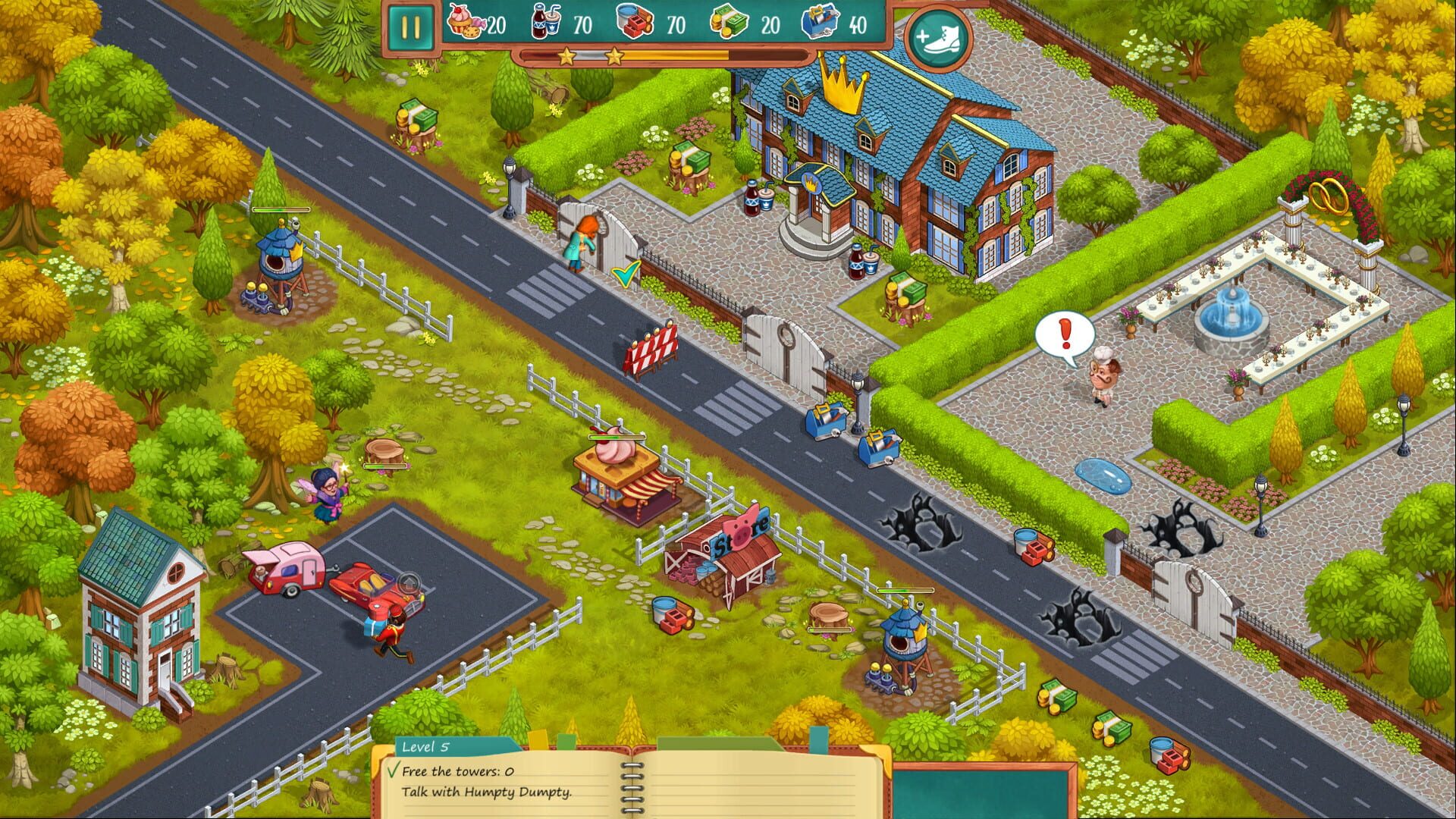 Screenshot for Rose Riddle: Fairy Tale Detective