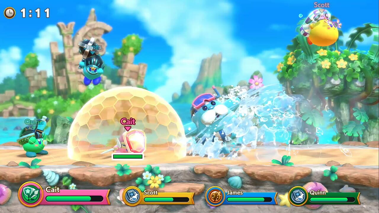 Screenshot for Super Kirby Clash