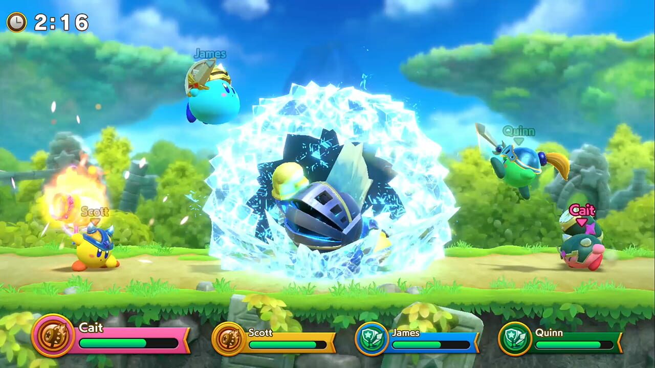 Screenshot for Super Kirby Clash